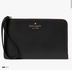 Kate Spade Black Wristlet